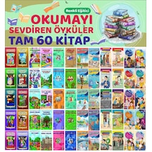 3.ve 4.sınıflar İçin Renkli Eğitici Okumayı Sevdiren Hikayeler 60 Kitap