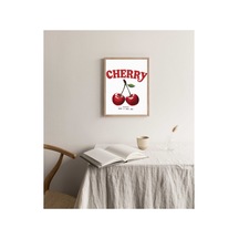 Poster Ahşap Çerçeveli Dekoratif Tablo Çok Renkli - 868792730 Çok Renkli