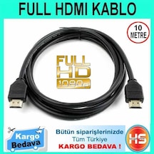Hdmi Kablo 10 Metre Uzunluğunda