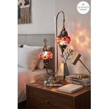 Ters Büküm Abajur Bordo - 911827932 Bordo