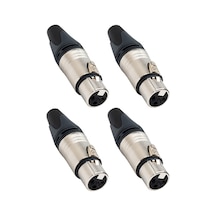Hepa Merz SFC-F11-4X XLR Dişi Konnektör (4 Adet)