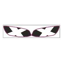 Yamaha R25 2019 - 2024 Uyumlu Far Sticker 004 Standart
