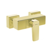 Artema Root Square A4276123 Ankastre Duş Bataryası Altın