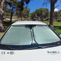 Tesla Model Y Için Uyumlu Titanyum Gümüş Oto Güneşlik
