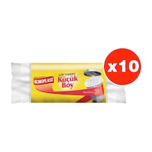 Koroplast Güçlü Mini Çöp Trobası 30'Lu 10 Paket