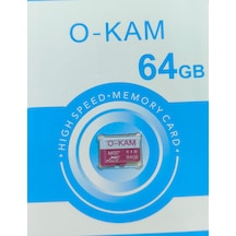 Okam 64 Gb Hafıza Kartı Micro Sd Güvenlik Kamerası & Telefon Uyumlu Yüksek Hızlı
