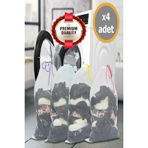 Morport 4 Adet Ultra Lüx Çamaşır Yıkama Filesi Renkli Ipli 40x60 Cm Büyük Boy Tr Diğer