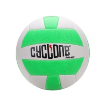 Cyclone Foamy El Dikişli Voleybol Topu Yeşil - Beyaz 001