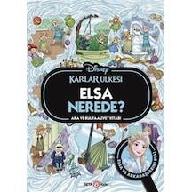 Dısney Karlar Ülkesi Elsa Nerede Ara Ve Bul Faaliyet Kitabı /...