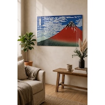 Katsushika Hokusai Fine Wind Clear Morning Red Fuji Kırmızı Fuj