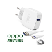 Oppo A16 Şarj Aleti Ve Type C Kablosu