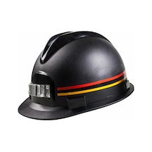 Novahub Madencilik Güvenlik Kaskı Abs, Led Farlı, Anti-statik, Alev Geciktirici, Inşaat Ve Madencilik İçin