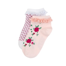 U.s. Polo Assn. Kız Çocuk Pembe Çorap Soket 50318060-vr041 Pembe