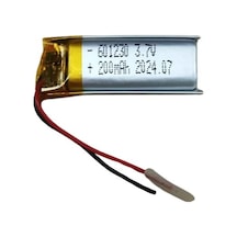 Tedar Sertec 601230 3.7v 200 Mah Li-polymer Pil Devreli/1.5a Najmaddin