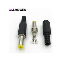 1 Adet 2.1Mm Dc Jak 2.1X5.5Mm Yaylı Kaliteli Jak Fiş 1 Adet