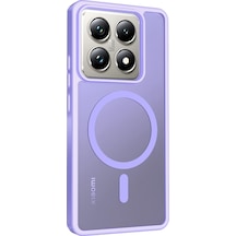 Joko Xiaomi Mi 14t Pro Jota Magsafe Kapak - Lila 0.2M-Çok Renkli