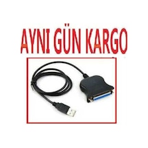 Usb Lpt Paralel Yazici Kablosu 4562A Nokta Vuruşlu Kablo Ara Bağl