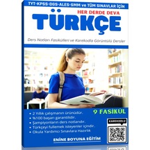 Her Derde Deva Türkçe 9 Fasikül Konu Anlatımı