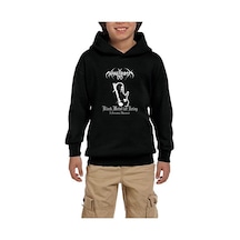Zepplin Giyim Nargaroth Black Metal Ist Krieg Siyah Çocuk Kapşonlu Sweatshirt