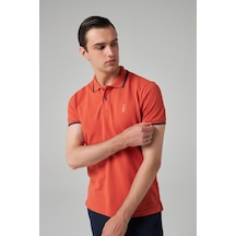 D's Damat Twn Slim Fit Turuncu Düz Örgü T-Shirt 0Ec146011783M Turuncu