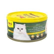 Me-O Delite Ton Balıklı ve Sebzeli Tahılsız Yetişkin Kedi Maması 80 G