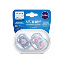 Philips Avent Ultra Air Emzik 6-18 Ay 2li Kız Scf085/61 Çok Renkli