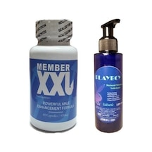 Playboy Member Xxl Erkeklere Özel 60lı - Playboy Natural Personal Lubricant 125 Ml Lubricant Gel Jel