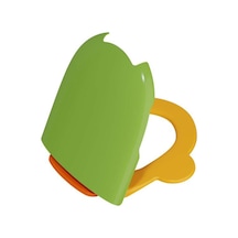 VitrA Sento Kids Klozet Kapağı 133-100-009 Duroplast - Üstten Sıkmalı - Yavaş Kapanır - Turuncu - Metal Menteşeli - Yeşil-sarı-turuncu