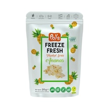 Pol's Freeze Fresh Tropikal Seri 20 G Ananas - Dondurularak Kurutulmuş Sağlıklı Atıştırmalık Tarı