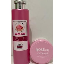 RoseCity 380ML Gülsuyu Alana 135ML Aloevera Gül Krem Hediye