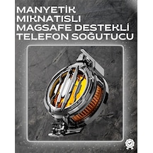 Led Işıklı Telefon Soğutucu Ultra Sessiz Fan Mıknatıslı Ve Aparatlı Bağlantı Mh-hs9031-7287