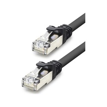 Yüksek Performanslı Cat7 Ethernet Patch Kablosu 60 Cm - Siyah