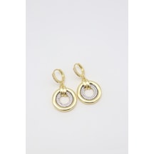 Vıp Küpe 14 K-17167 35mm Çok Renkli
