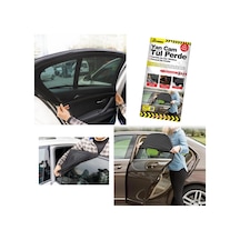 Araba Yan Cam Perdesi Sineklik Araç Oto Güneşlik Örtü Perde Adet