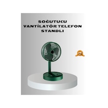 Ceylan Adam Şarjlı Katlanabilir Mini Fan 3 Kademe Hız Ayarı, Taşınabilir Tasarım