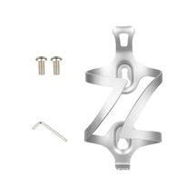 Junsunmay Bh002 Alüminyum Alaşımlı Bisiklet Su Şişesi Kafesi Mtb Bisiklet Şişe Tutucu - Gümüş