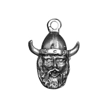 Minimal Viking Savaşçı Kolye Ucu - Antik Gümüş Kaplama - Kod:247