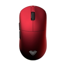 Aula V9 Ultra Plus 42000 Dpı Paw3950 Sensör 8000hz Tri-mode Kablosuz Oyuncu Mouse Rgb Omron Switch Lightweight E-spor Gaming Mouse Kırmızı