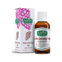 Alvin Üzüm Çekirdeği Yağı Soğuk Sıkım 20 ML
