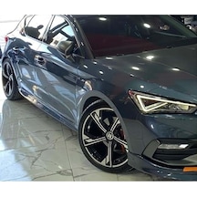 Seat Leon Mk4 Aero Marşpiyel Seti Mat Siyah Plastik 2020-2022