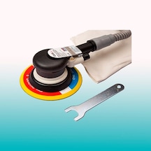 Osacar Osc 6203 Vakumlu Havalı Zımpara Makinası 6''