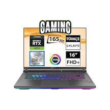 Asus RS G16 G614JU-N3196A11 i7-13650HX 64 GB 512 GB SSD + 1 TB SSD RTX4050 16" Dos FHD Dizüstü Bilgisayar