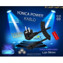 Notebook Yonca Power Güç Kablosu Laptop Adaptör Power Güç Kablosu