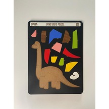 Dinosaur Sevimli Dinozor Çocuklara Özel Yapboz Tablo