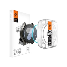 Galaxy Watch 7 44mm İle Uyumlu Ekran Koruyucu Cam Kolay Kurulum Glas.tr Ez Fit 2 Adet - Agl08493 Çok Renkli