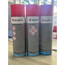 Süper Set Würth Motor Temizleme-silikon Sprey-araç İçi Temizleme