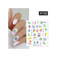 Su Transferli Nail Art Sticker X102 53013-2
