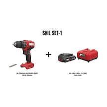 Skil Set-1 Skil Powertools 3021CA Akülü Darbeli Matkap Vidalama + Skil 3136AA 2.0AH Li + 2.4A Şarj Cihazı Promo