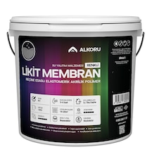 Alkoru 13 Kg Gri Likit Membran Renkli Reçine Esaslı