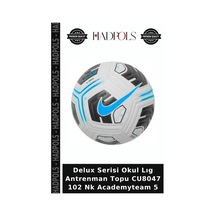 Delux Serisi Okul Lıg Antrenman Topu Cu8047 102 Nk Academyteam 5 Çok Renkli